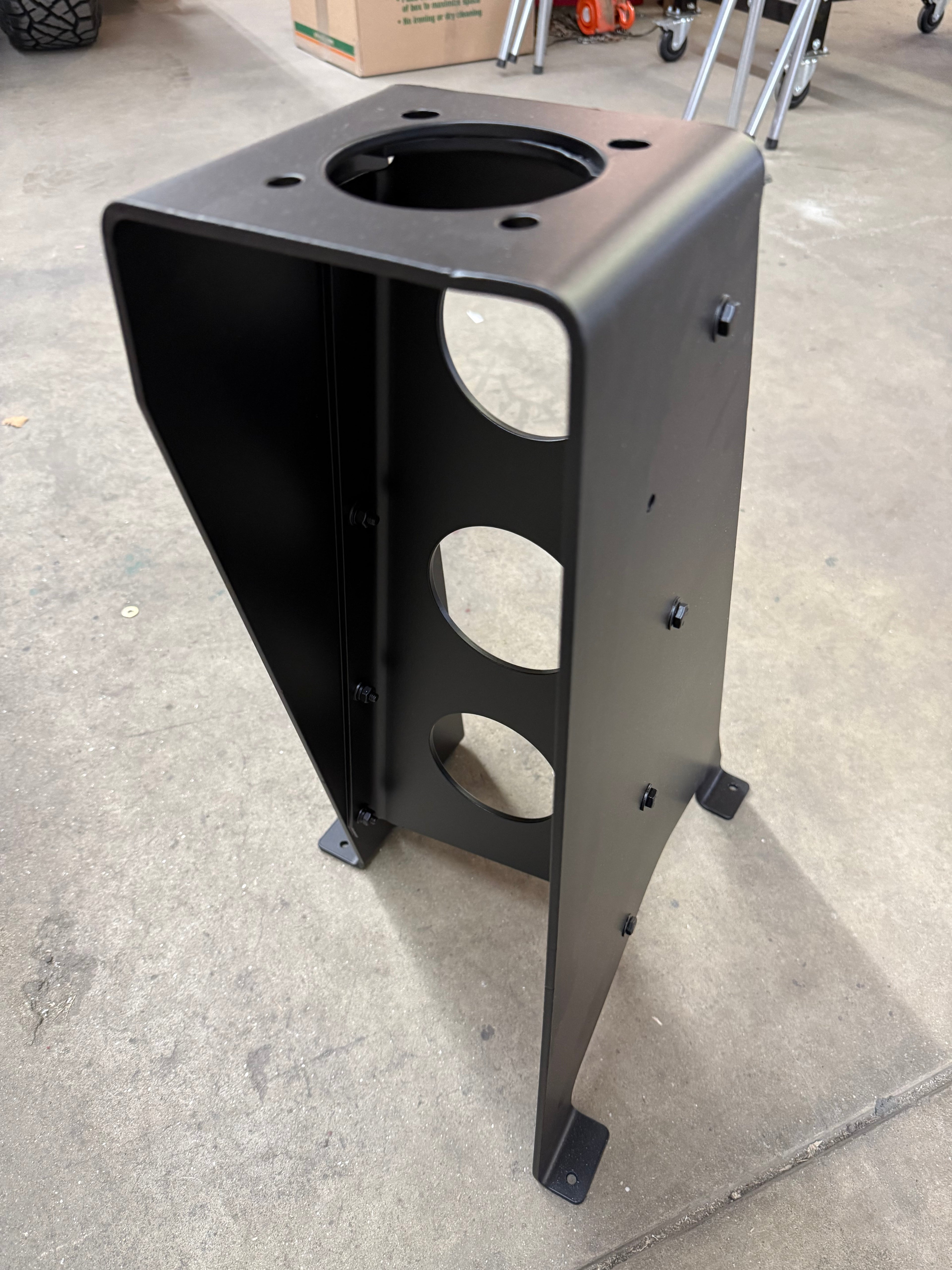 Antenna Support - Restored - Powder Coated (Flat Black)