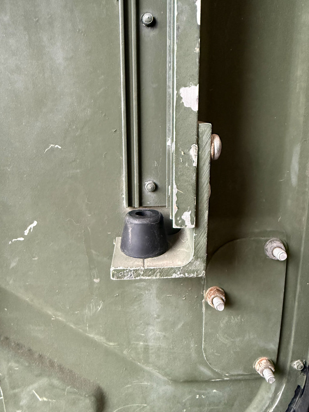 2 DOOR HMMWV X-Door Window Stop Rubber Bumpers (4 bumpers)