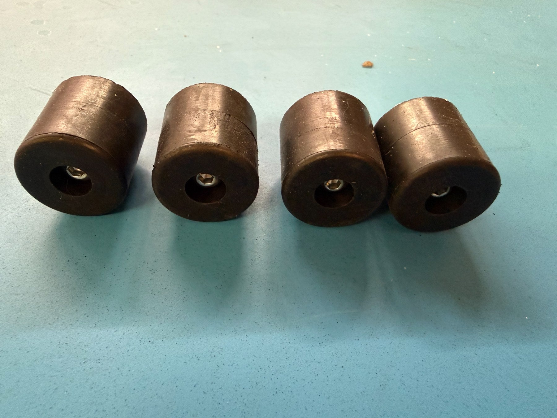 2 DOOR HMMWV X-Door Window Stop Rubber Bumpers (4 bumpers)