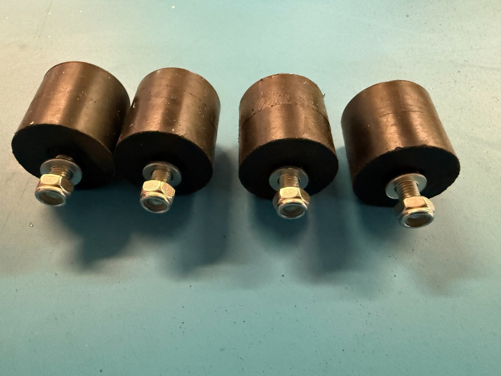 2 DOOR HMMWV X-Door Window Stop Rubber Bumpers (4 bumpers)