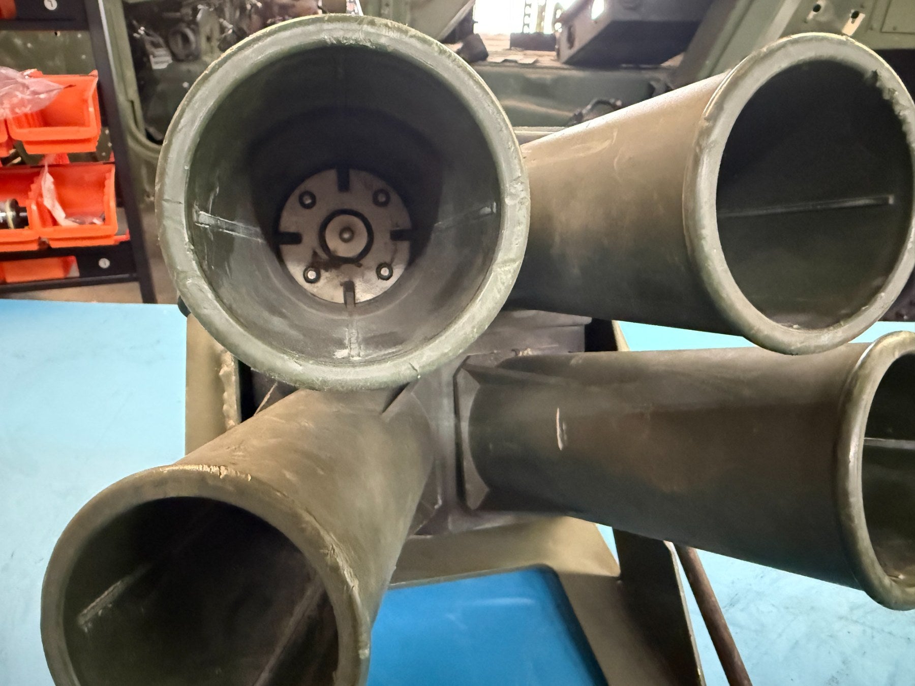 AM General HMMWV Humvee Hummer H1 LVOSS Smoke Grenade Discharger