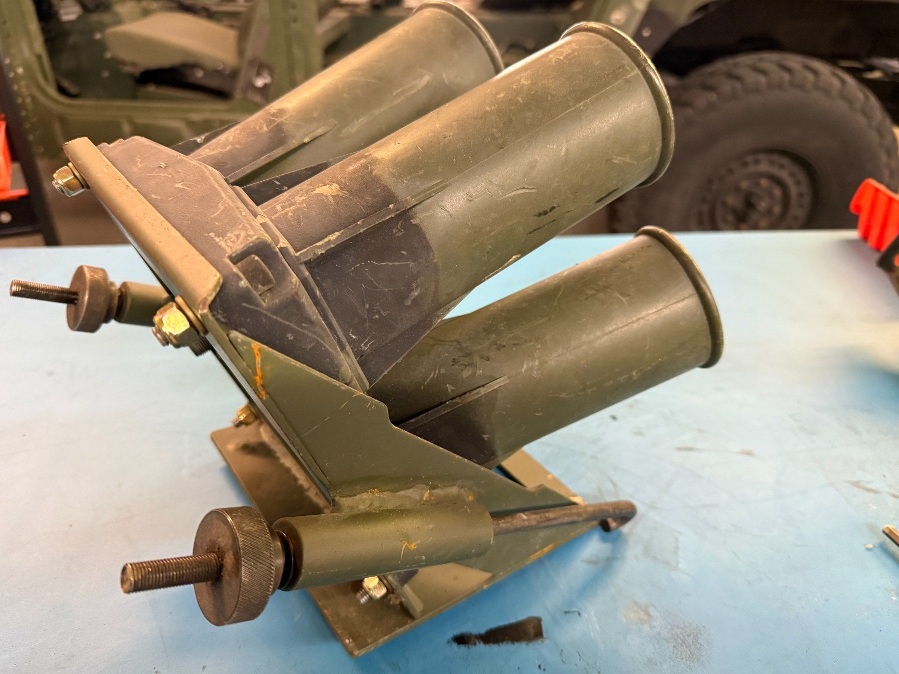 AM General HMMWV Humvee Hummer H1 LVOSS Smoke Grenade Discharger