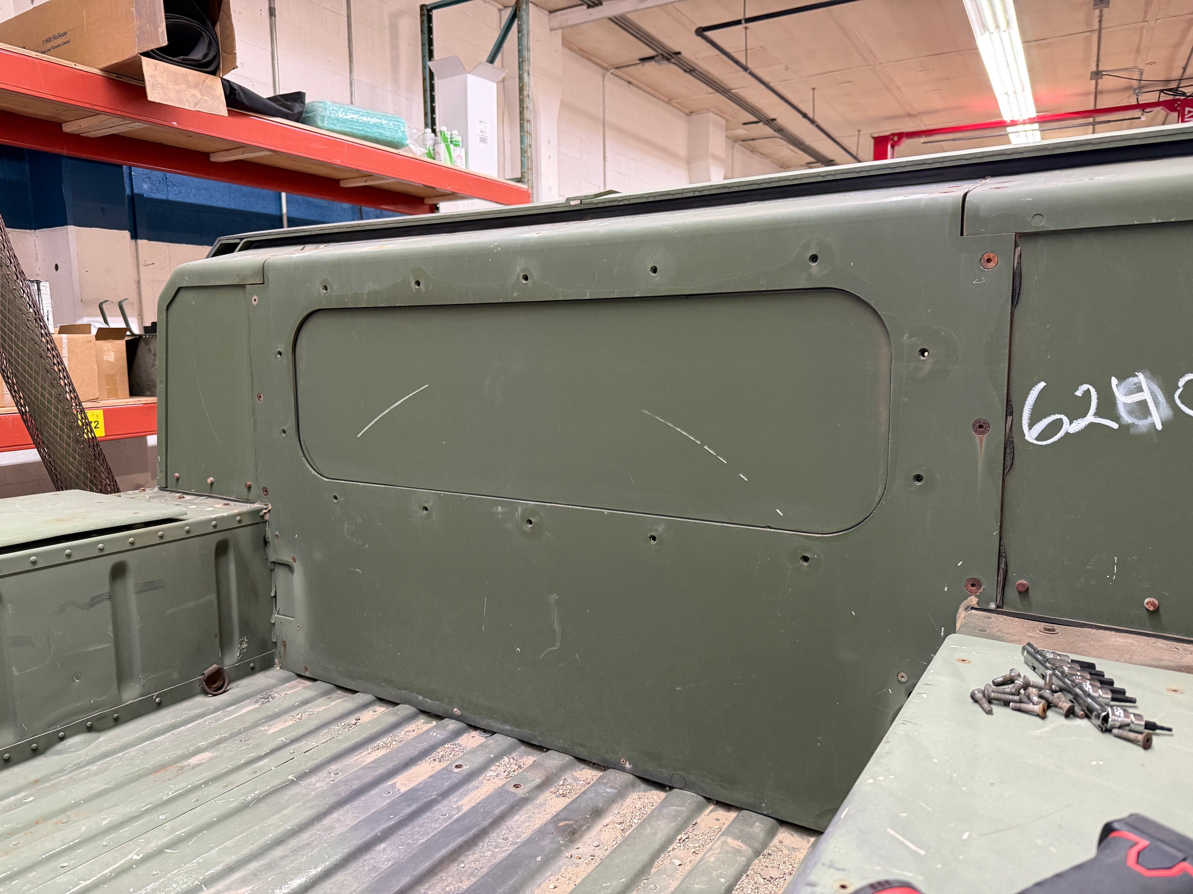 HMMWV Rear Window Plug Replacement