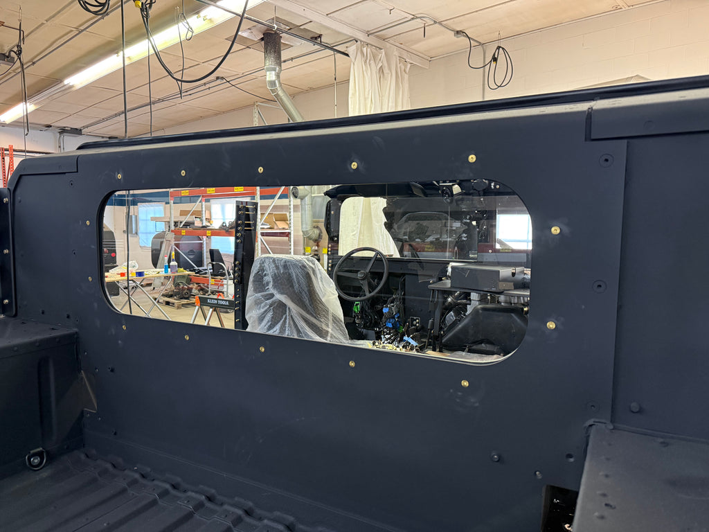 HMMWV Rear Window Plug Replacement