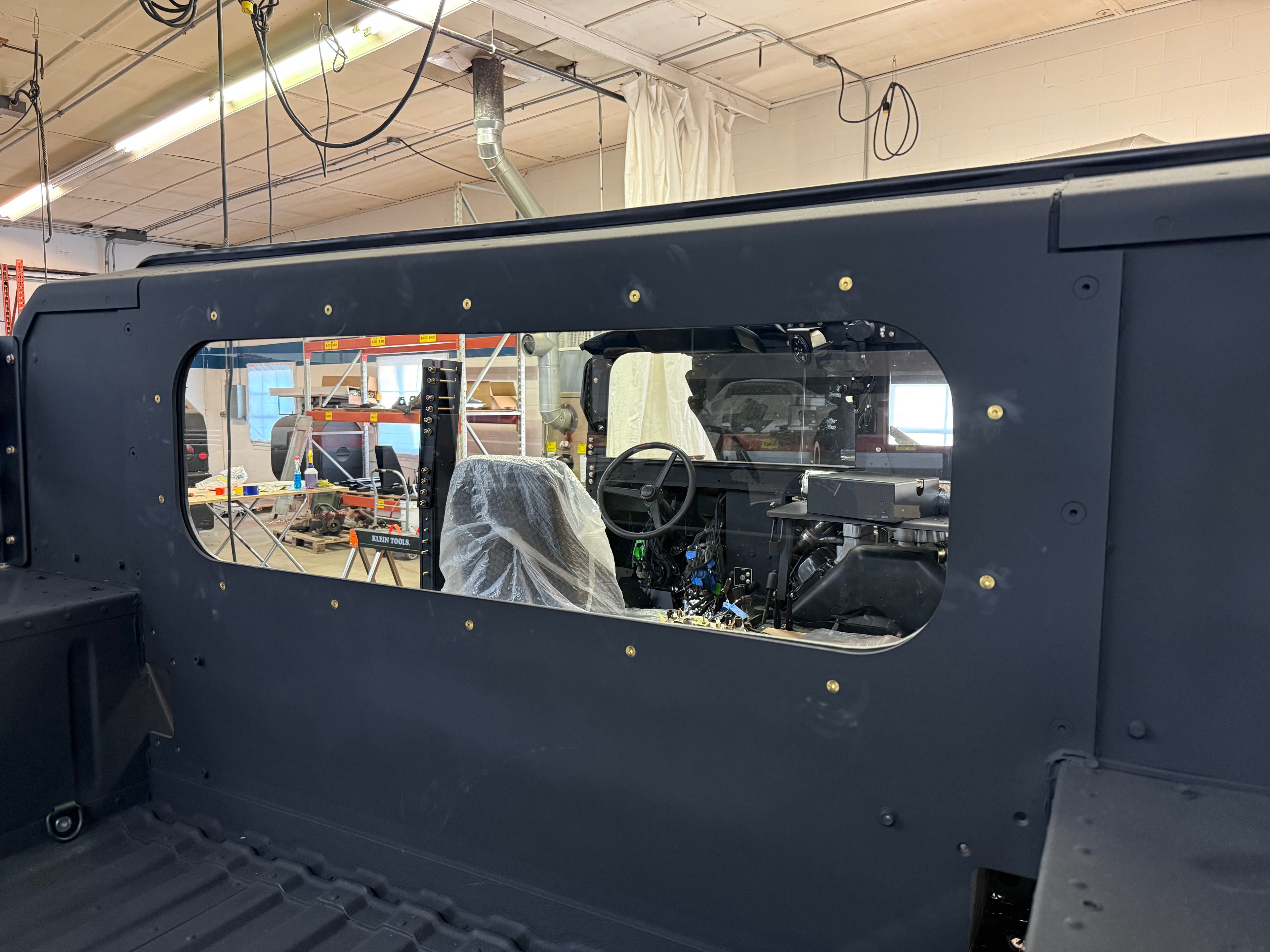 HMMWV Rear Window Plug Replacement