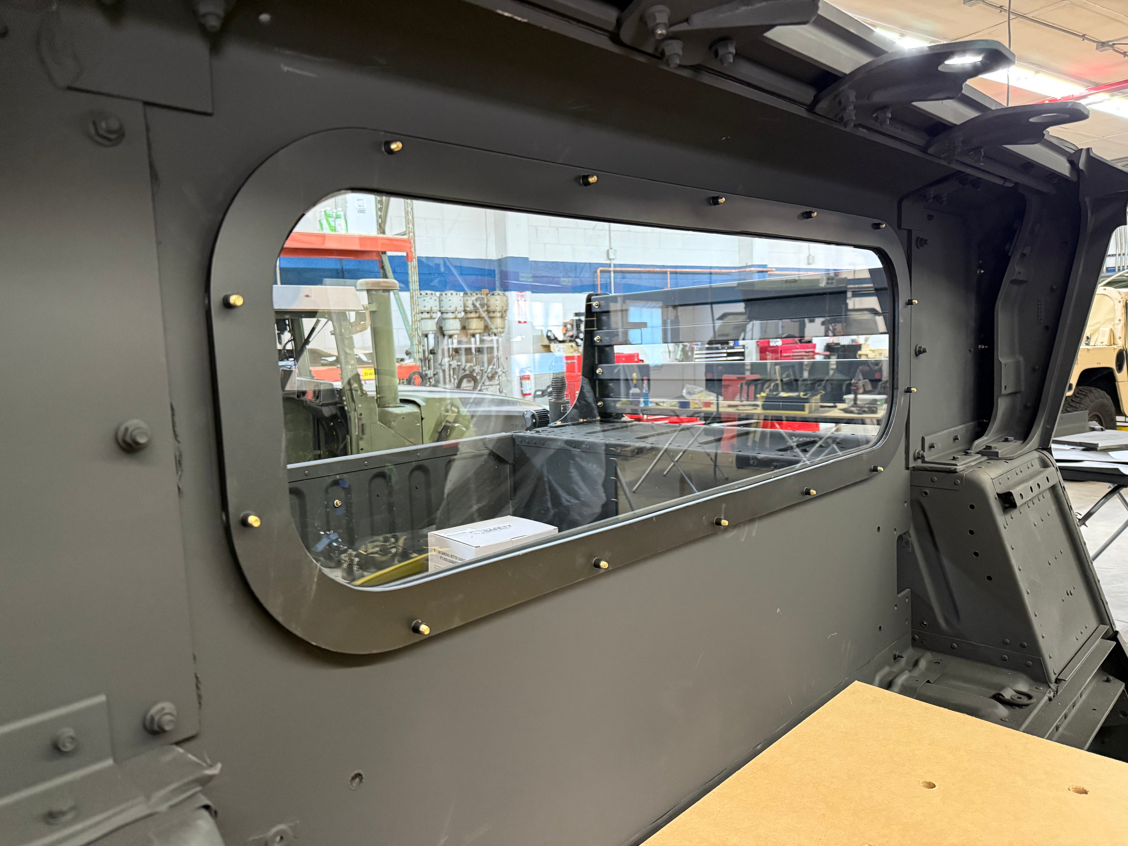HMMWV Rear Window Plug Replacement