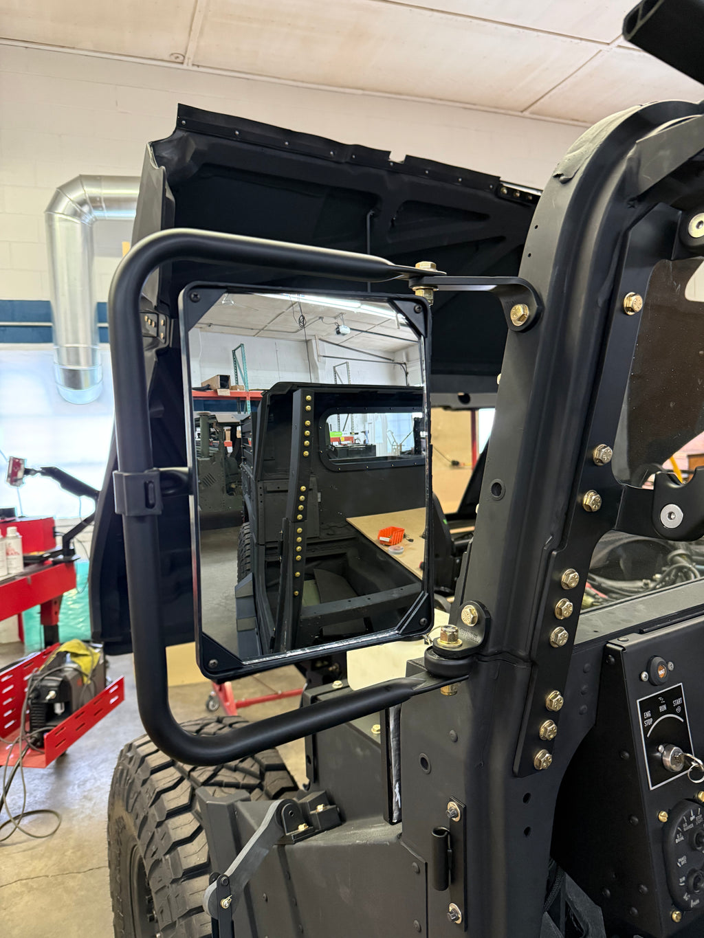 Side-View Mirrors replacements - HMMWV - All models, All years (non-armored)