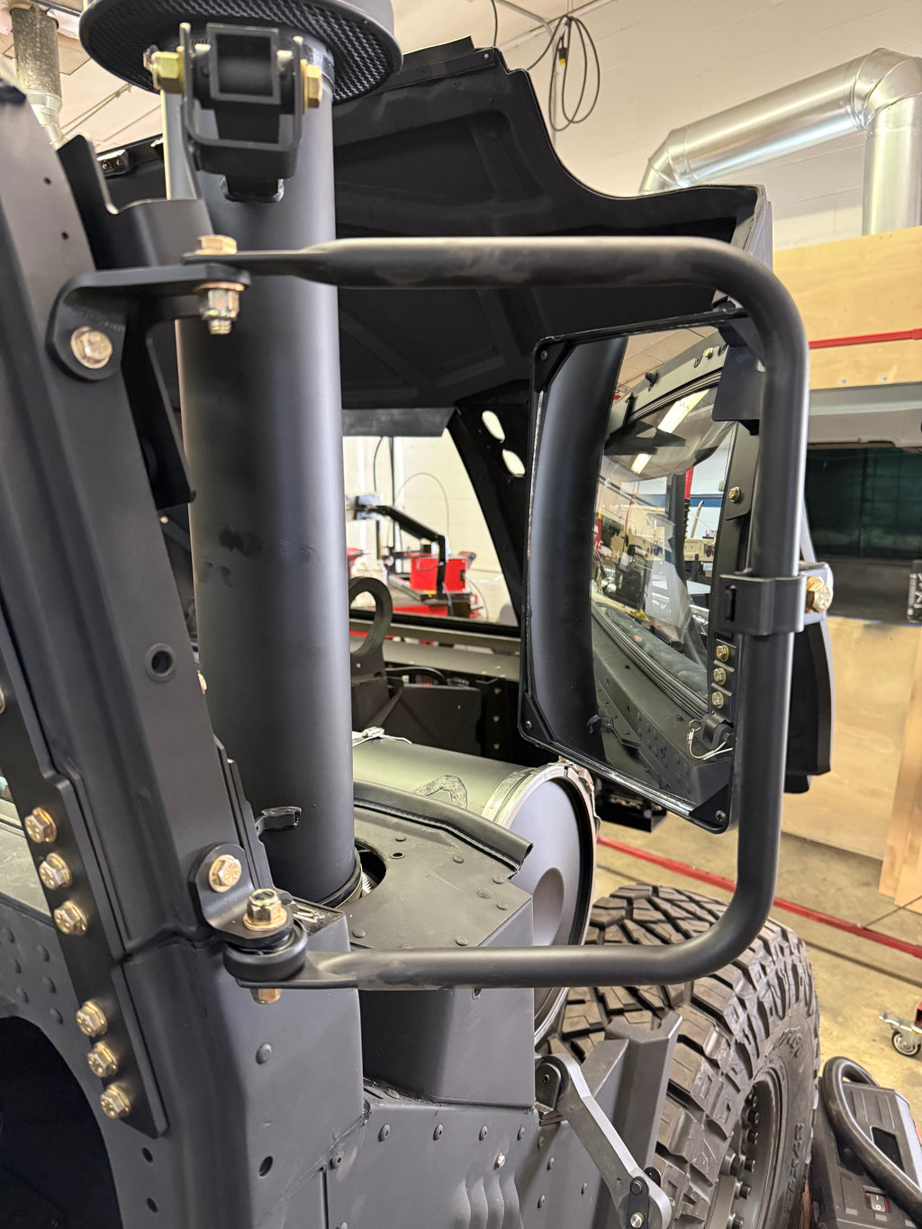 Side-View Mirrors replacements - HMMWV - All models, All years (non-armored)