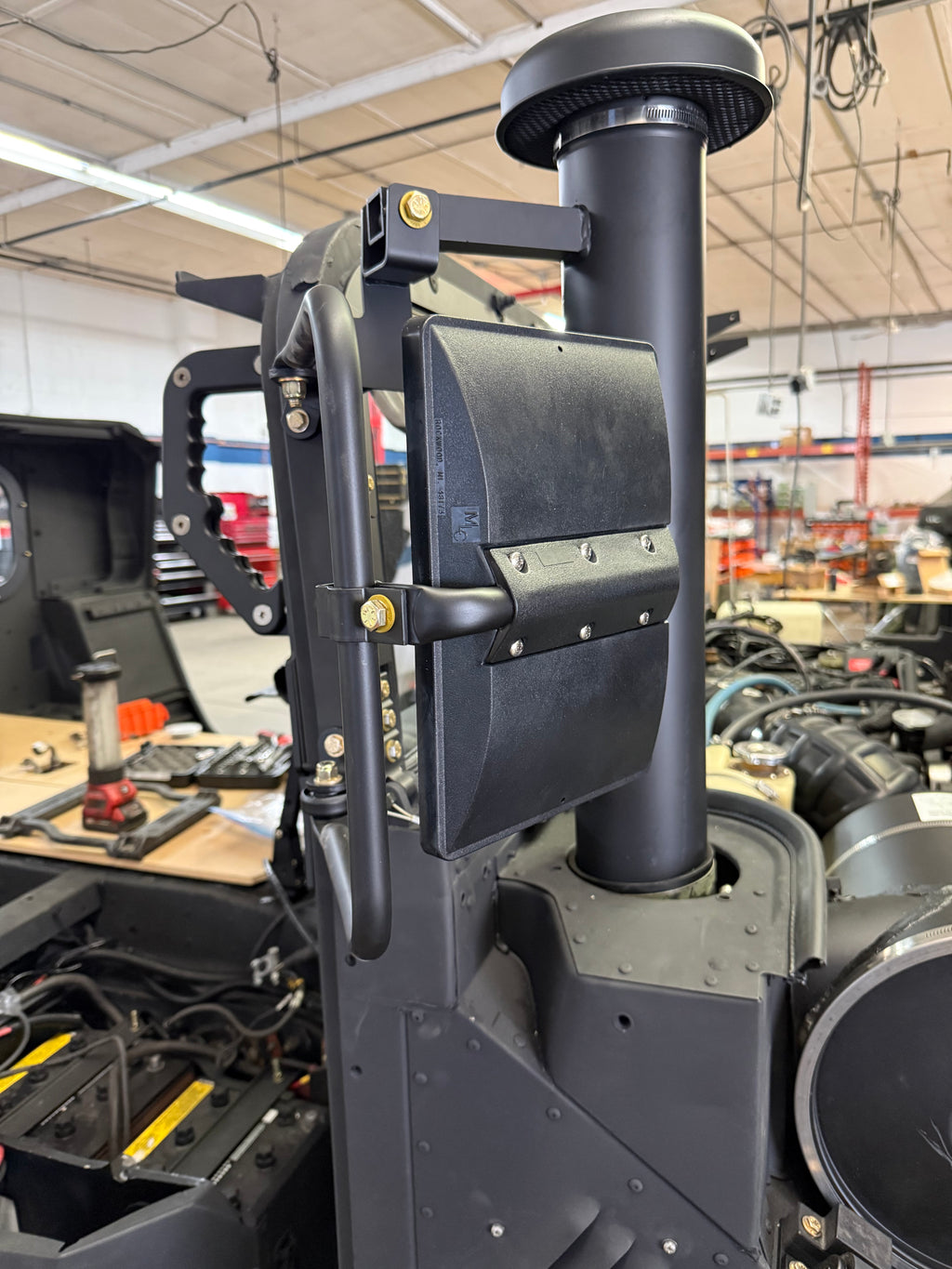 Side-View Mirrors replacements - HMMWV - All models, All years (non-armored)
