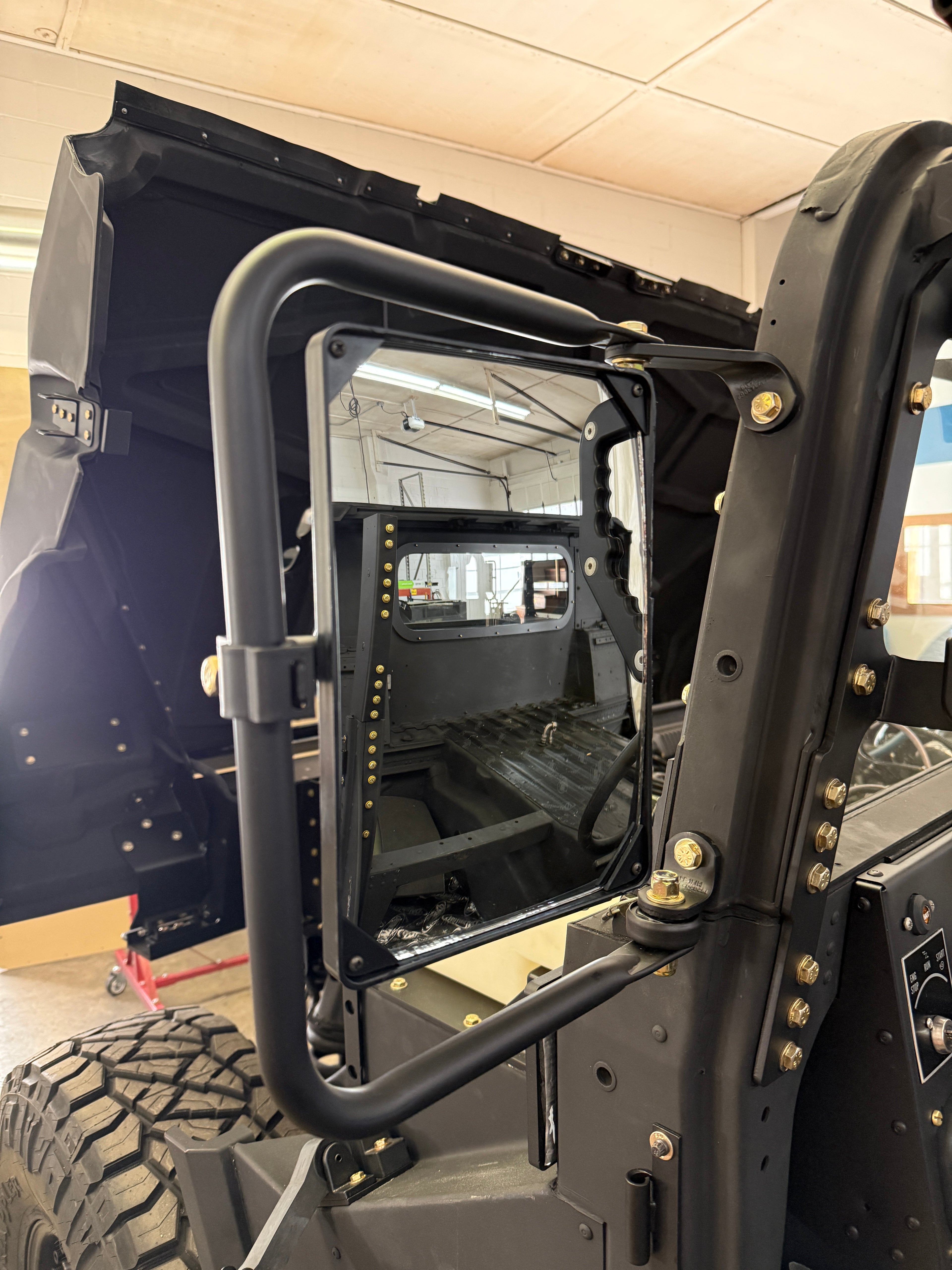 Side-View Mirrors replacements - HMMWV - All models, All years (non-armored)